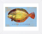 Winter Flounder  (Framed) -  John W. Golden - McGaw Graphics