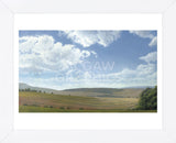 Shadow and Sunlight, Hayfield (Framed) -  Elissa Gore - McGaw Graphics