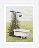 Bird Bath   (Framed) -  Kathleen Green - McGaw Graphics