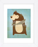 The Happy Bear (Framed) -  John W. Golden - McGaw Graphics