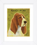 Basset Hound (Framed) -  John W. Golden - McGaw Graphics