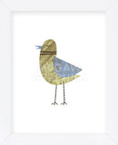 Blue Winged Bird (Framed) -  John W. Golden - McGaw Graphics