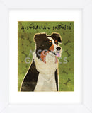 Australian Shepherd (Framed) -  John W. Golden - McGaw Graphics