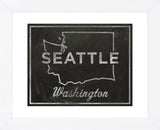 Seattle, Washington (Framed) -  John W. Golden - McGaw Graphics