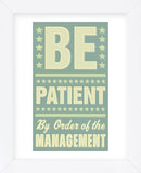 Be Patient (Framed) -  John W. Golden - McGaw Graphics