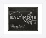 Baltimore, Maryland (Framed) -  John W. Golden - McGaw Graphics