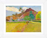 Tahitian Landscape, 1891 (Framed) -  Paul Gauguin - McGaw Graphics