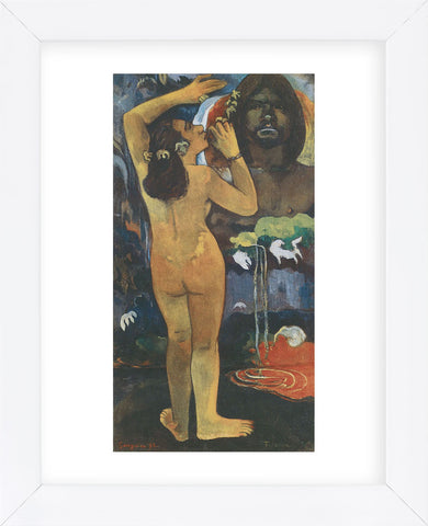 The Moon and the Earth  (Framed) -  Paul Gauguin - McGaw Graphics