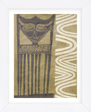 Tribal Mask  (Framed) -  Dominique Gaudin - McGaw Graphics