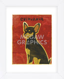 Chihuahua (black and tan)  (Framed) -  John W. Golden - McGaw Graphics