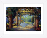 Vino al fresco  (Framed) -  Carolyne Hawley - McGaw Graphics