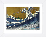 Big Wave (from 100 views of Mt. Fuji) (Framed) -  Katsushika Hokusai - McGaw Graphics