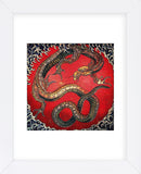 Dragon (Framed) -  Katsushika Hokusai - McGaw Graphics