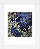 Masculine Wave (Framed) -  Katsushika Hokusai - McGaw Graphics