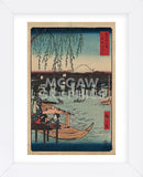 Ryogoku (Framed) -  Ando Hiroshige - McGaw Graphics