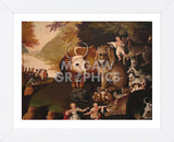 Peaceable Kingdom (Framed) -  Edward Hicks - McGaw Graphics