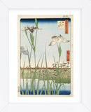 Irises at Horikiri, 1857 (Framed) -  Ando Hiroshige - McGaw Graphics