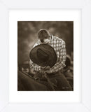 Praying Cowboy (Framed) -  Barry Hart - McGaw Graphics