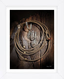 Rowels n Ropes (Framed) -  Barry Hart - McGaw Graphics