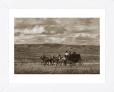 Stagecoach Run (Framed) -  Barry Hart - McGaw Graphics
