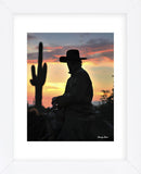 Arizona Cowboy (Framed) -  Barry Hart - McGaw Graphics