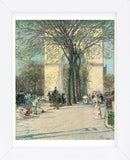 Washington Arch, Spring, 1890 (Framed) -  Childe Hassam - McGaw Graphics