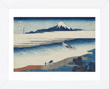 The Jewel River In Musashi Province (Framed) -  Katsushika Hokusai - McGaw Graphics