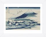 Umezawa Manor in Sagami Province (Framed) -  Katsushika Hokusai - McGaw Graphics