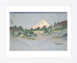Reflection of Fuji in Lake Misaka in Kai Province, from the series Thirty-six Views of Mount Fuji, 1831 (Framed) -  Katsushika Hokusai - McGaw Graphics