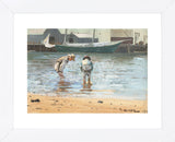 Boys Wading, 1873 (Framed) -  Winslow Homer - McGaw Graphics