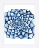 Blue Zinnia (Framed) -  Cathe Hendrick - McGaw Graphics