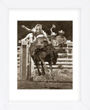 And They Call The Thing Rodeo! (Framed) -  Barry Hart - McGaw Graphics