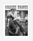 Barrel Racer (Framed) -  Barry Hart - McGaw Graphics