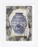 Blue Ginger Jar (Framed) -  Annabel Hewitt - McGaw Graphics