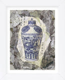 Blue Dragon Vase  (Framed) -  Annabel Hewitt - McGaw Graphics