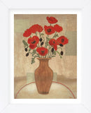 Crimson Poppies  (Framed) -  Beverly Jean - McGaw Graphics