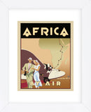 Africa by Air  (Framed) -  Brian James - McGaw Graphics