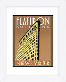 Flatiron Building  (Framed) -  Brian James - McGaw Graphics