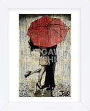 The Red Umbrella (Framed) -  Loui Jover - McGaw Graphics
