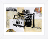 Polaroid Land Camera (Framed) -  Loui Jover - McGaw Graphics