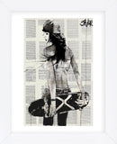 Sk8er Gurl (Framed) -  Loui Jover - McGaw Graphics