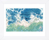 Twisting and Twirling Waves (Framed) -  Margaret Juul - McGaw Graphics