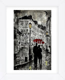 Rainy Promenade (Framed) -  Loui Jover - McGaw Graphics