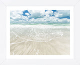 Sky, Surf, and Sand (Framed) -  Mary Lou Johnson - McGaw Graphics