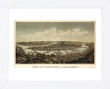 View of Pittsburgh & Allegheny, 1874 (Framed) -  Krebs - McGaw Graphics