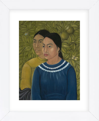 Dos Mujeres (Salvadora y Herminia), 1928 (Framed) -  Frida Kahlo - McGaw Graphics