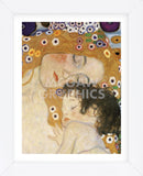 The Three Ages of Woman (detail) (Framed) -  Gustav Klimt - McGaw Graphics