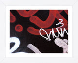 Red Black Tag 2  (Framed) -  Jenny Kraft - McGaw Graphics