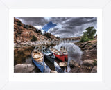 Canoe Break (Framed) -  Bob Larson - McGaw Graphics