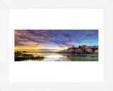 Willow Lake Spring Sunset (Framed) -  Bob Larson - McGaw Graphics